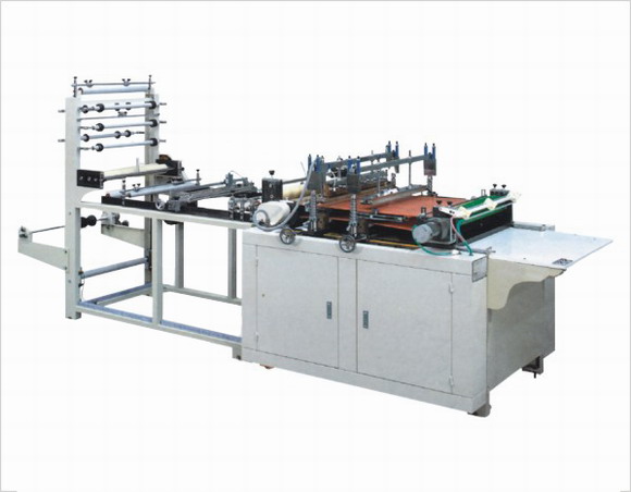 Plastic self seal bag machine